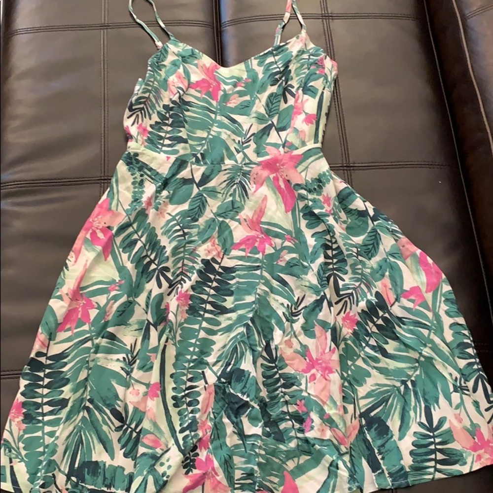 Tropical summer dress